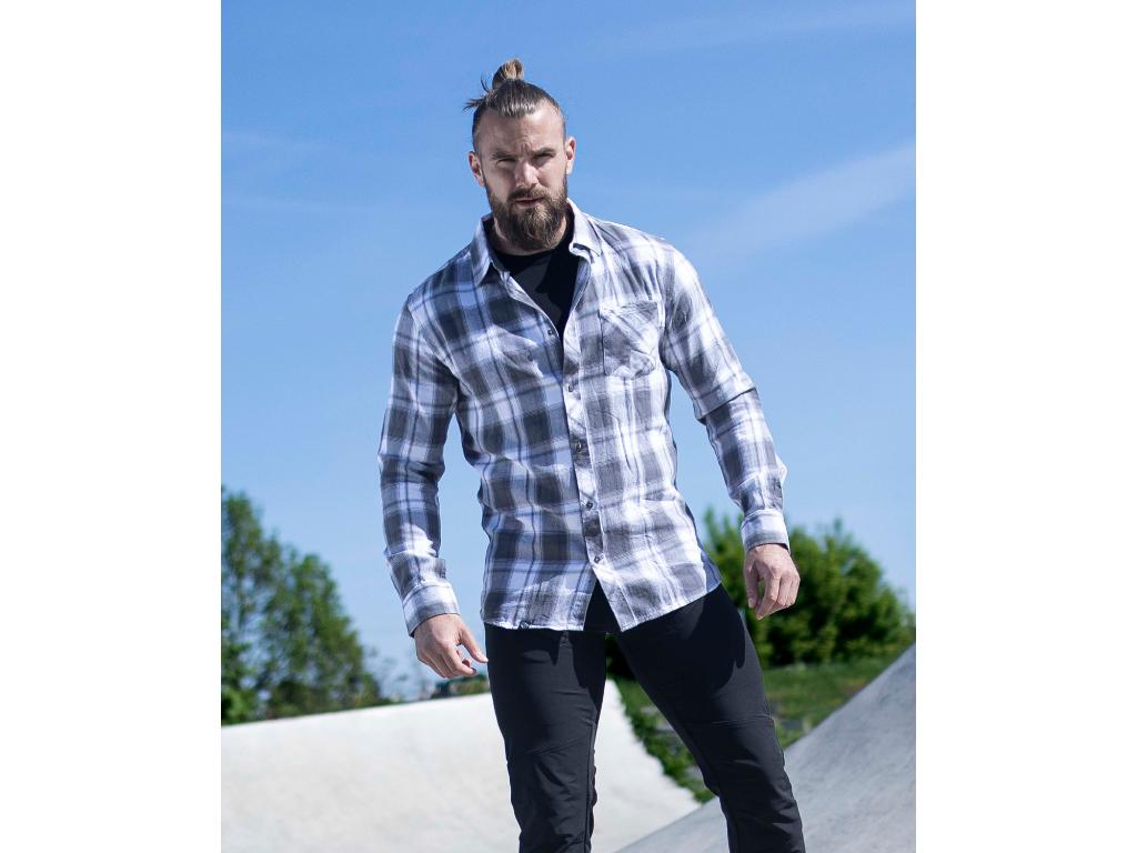 Košeľa ARDON®OPTIFLANNELS šedá