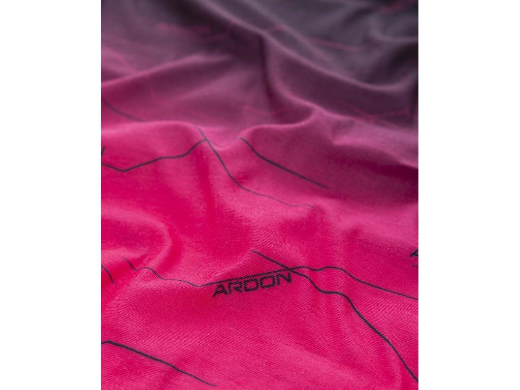Multifunkční šátek ARDON®CREATRON® černá-růžová