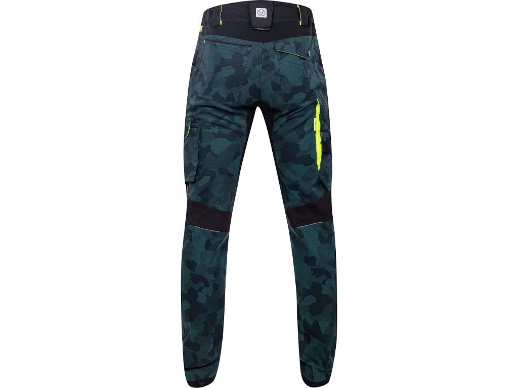 Nohavice ARDON®CREATRON®CAMO zelená