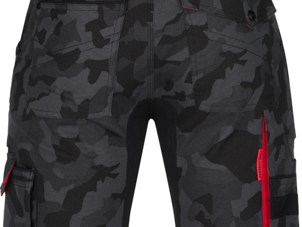 Kraťasy ARDON®CREATRON®CAMO čierna
