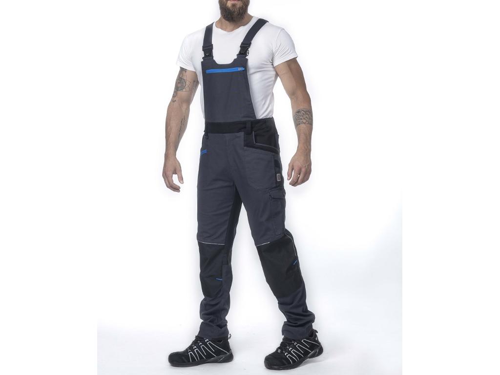 Nohavice na traky ARDON®4Xstretch® tmavo šedá