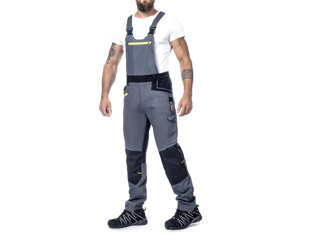 Nohavice na traky ARDON®4Xstretch® šedá