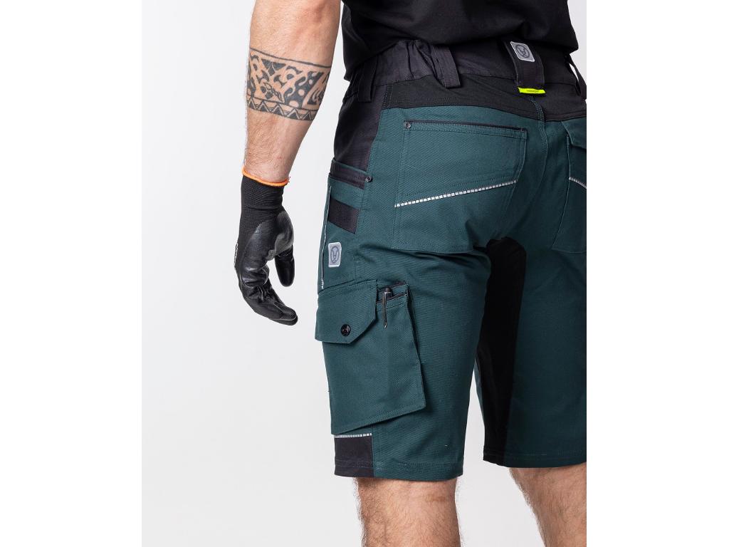 Kraťasy ARDON®4Xstretch® tmavo zelená