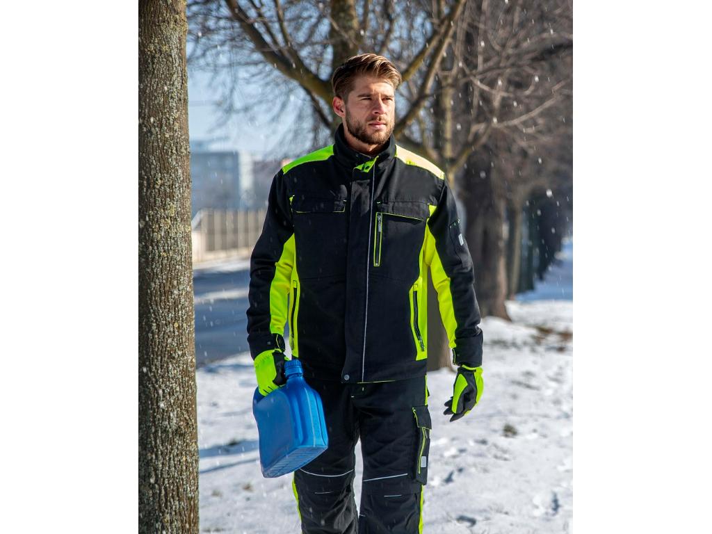 Zimná blúza ARDON®NEON čierno-žltá