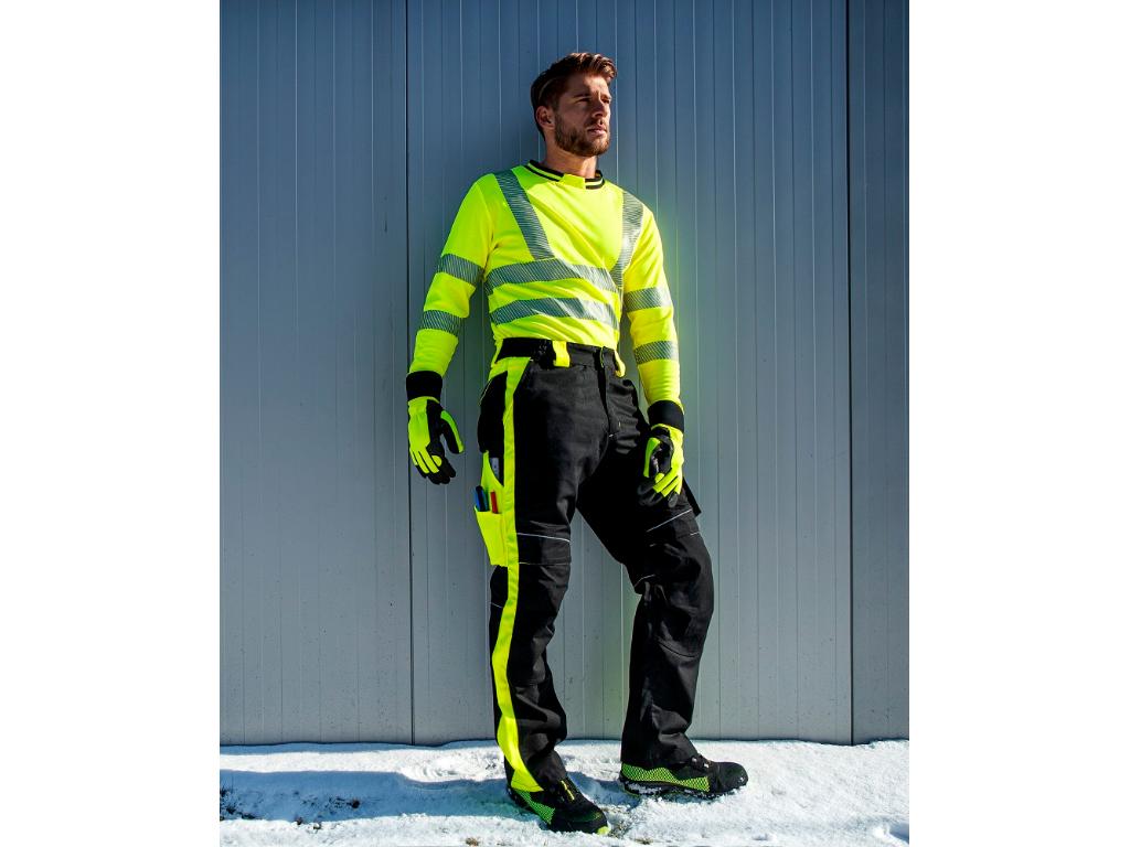 Zimné nohavice ARDON®NEON čierno-žltá