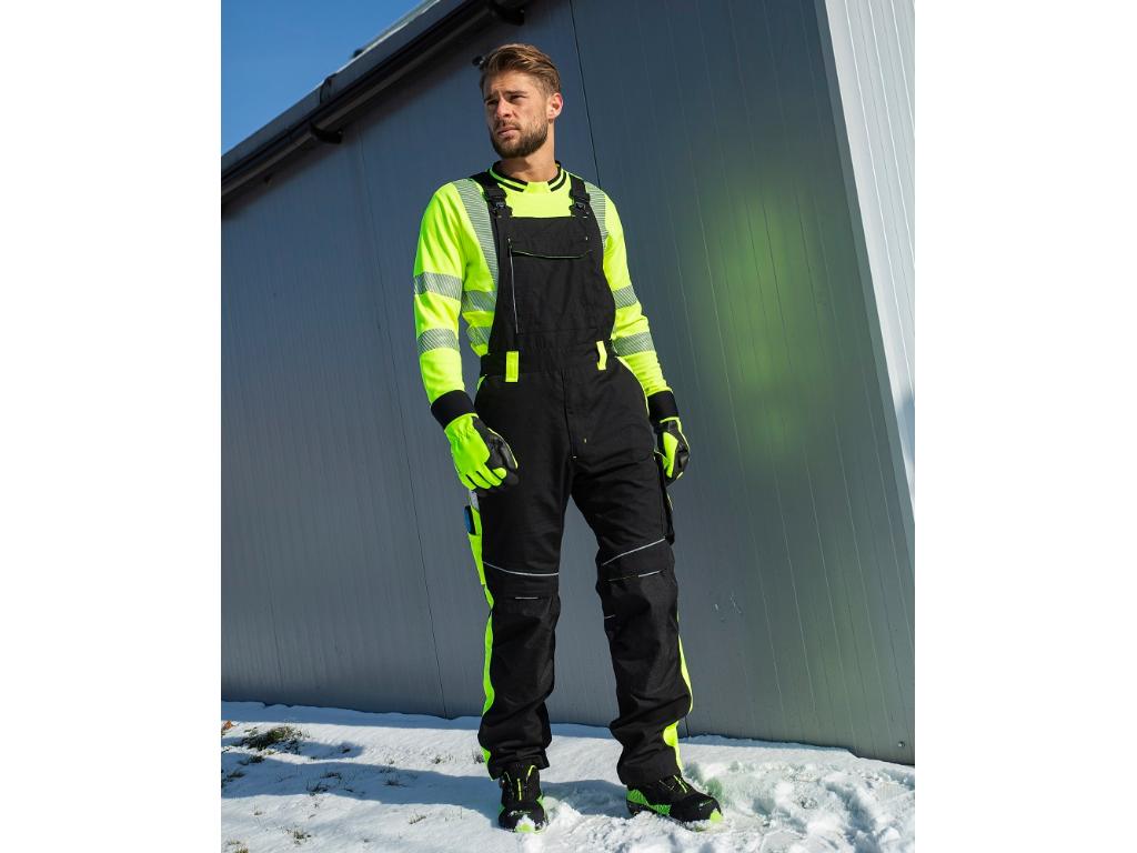 Zimné nohavice na traky ARDON®NEON čierno-žltá