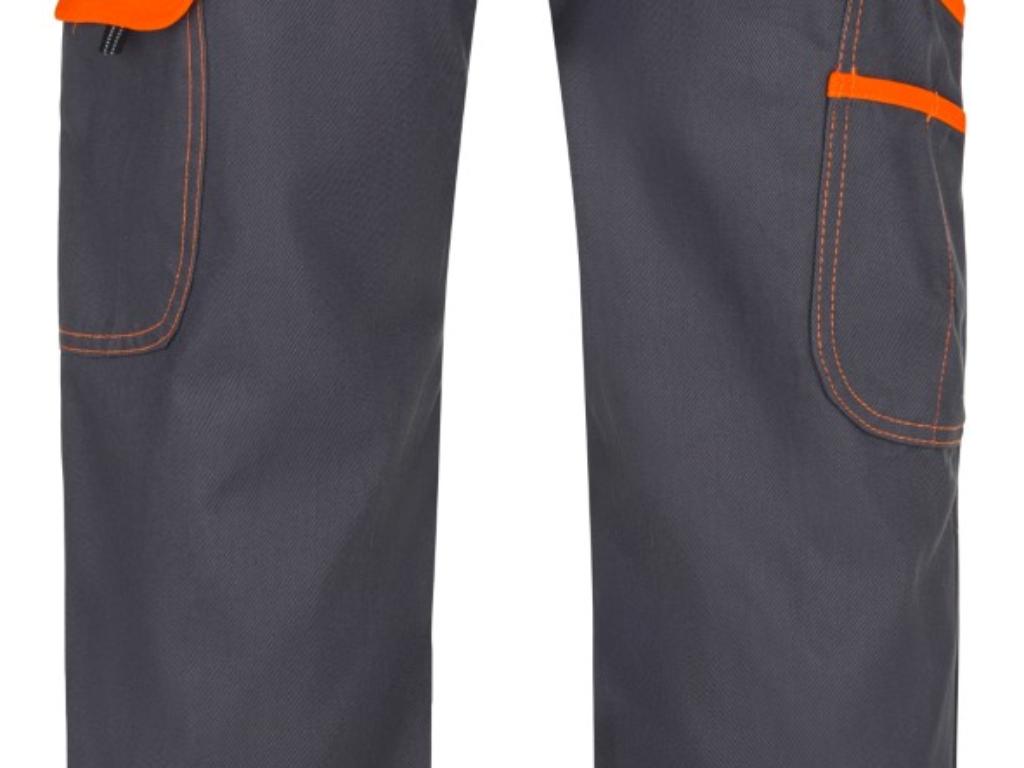Nohavice ARDON®COOL TREND šedo-oranžové skrátené