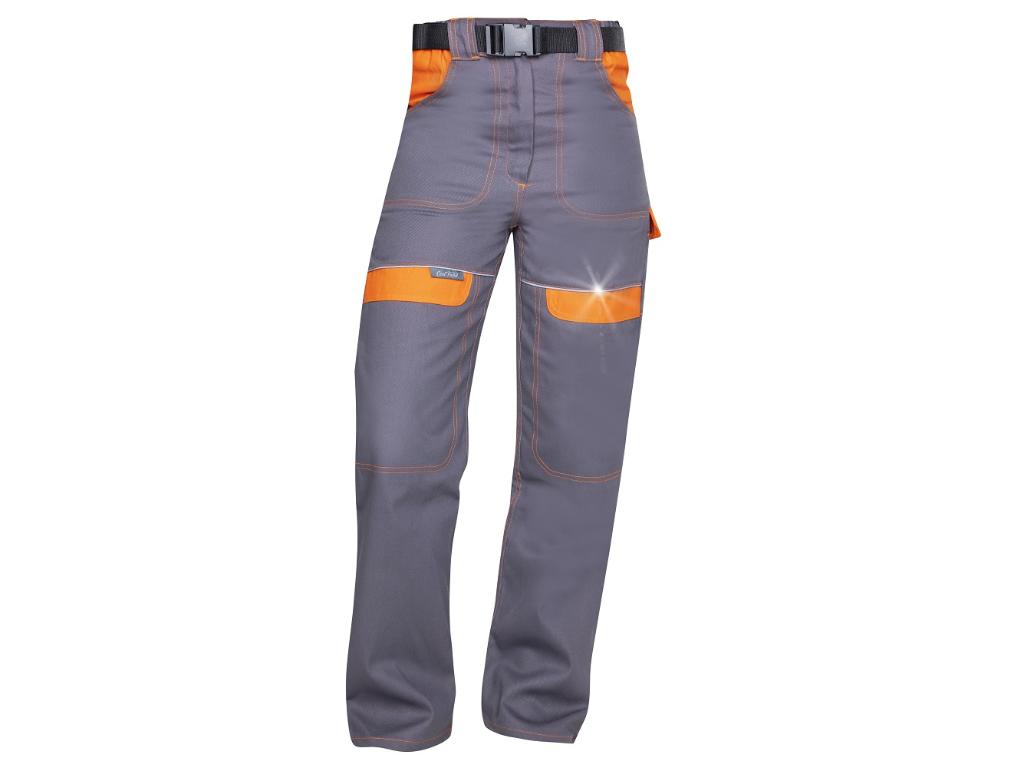Dámske nohavice ARDON®COOL TREND šedo-oranžové