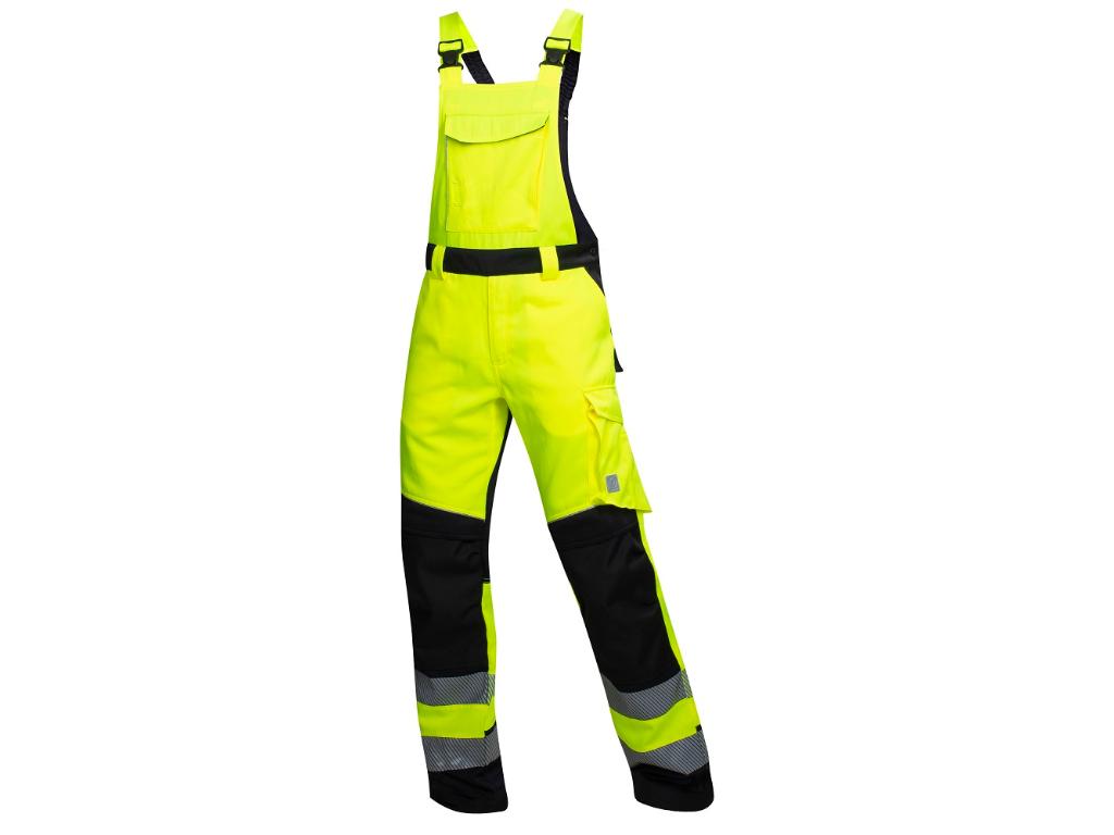 Reflexné nohavice na traky ARDON®SIGNAL+ žlto-čierne