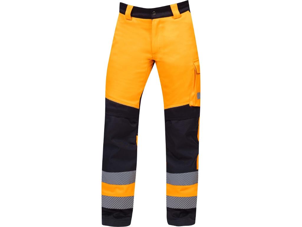 Reflexné nohavice ARDON®SIGNAL+ oranžovo-čierne