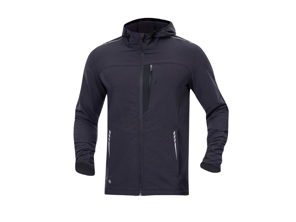Softshellová bunda ARDON®Breeffidry STRETCH tmavo šedá