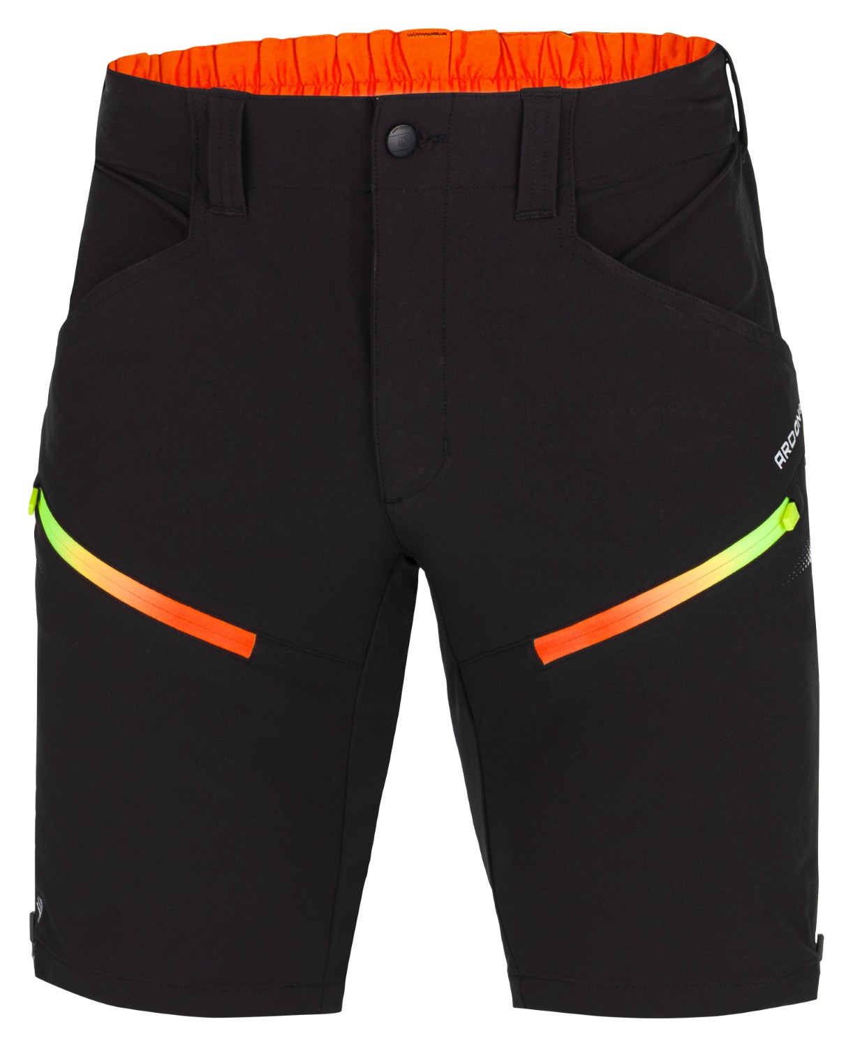 Softshellové kraťasy ARDON®CREATRON® čierna neon
