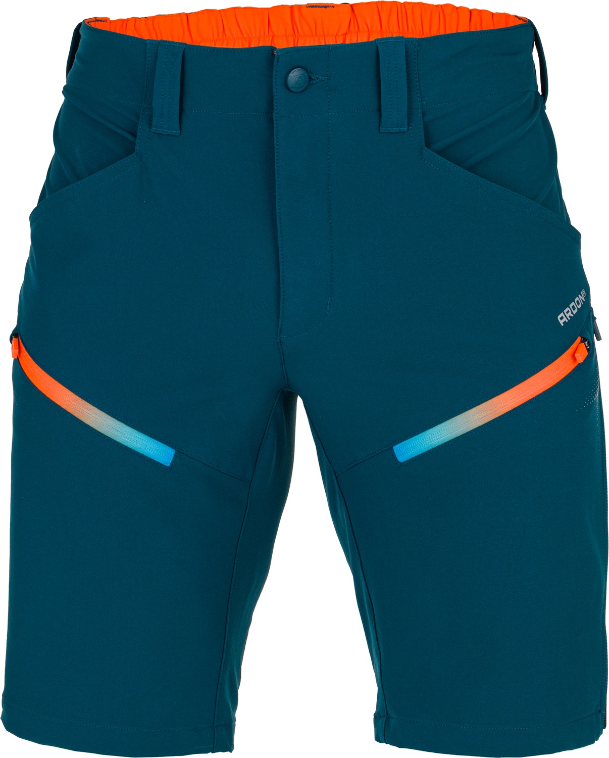 Softshellové kraťasy ARDON®CREATRON® modrá neon
