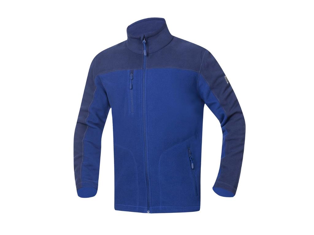 Mikina fleece ARDON®MICHAEL stredne modrá royal