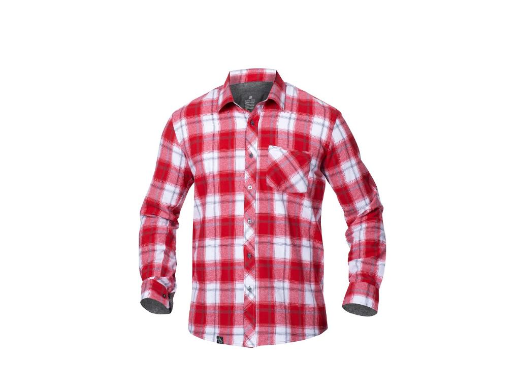 Košeľa ARDON®OPTIFLANNELS červená