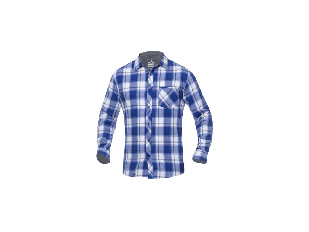 Košeľa ARDON®OPTIFLANNELS stredne modrá royal
