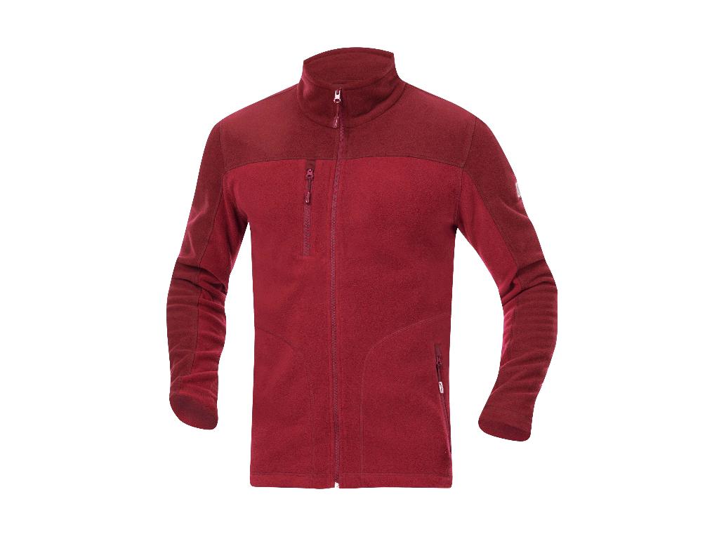 Mikina fleece ARDON®MICHAEL červená