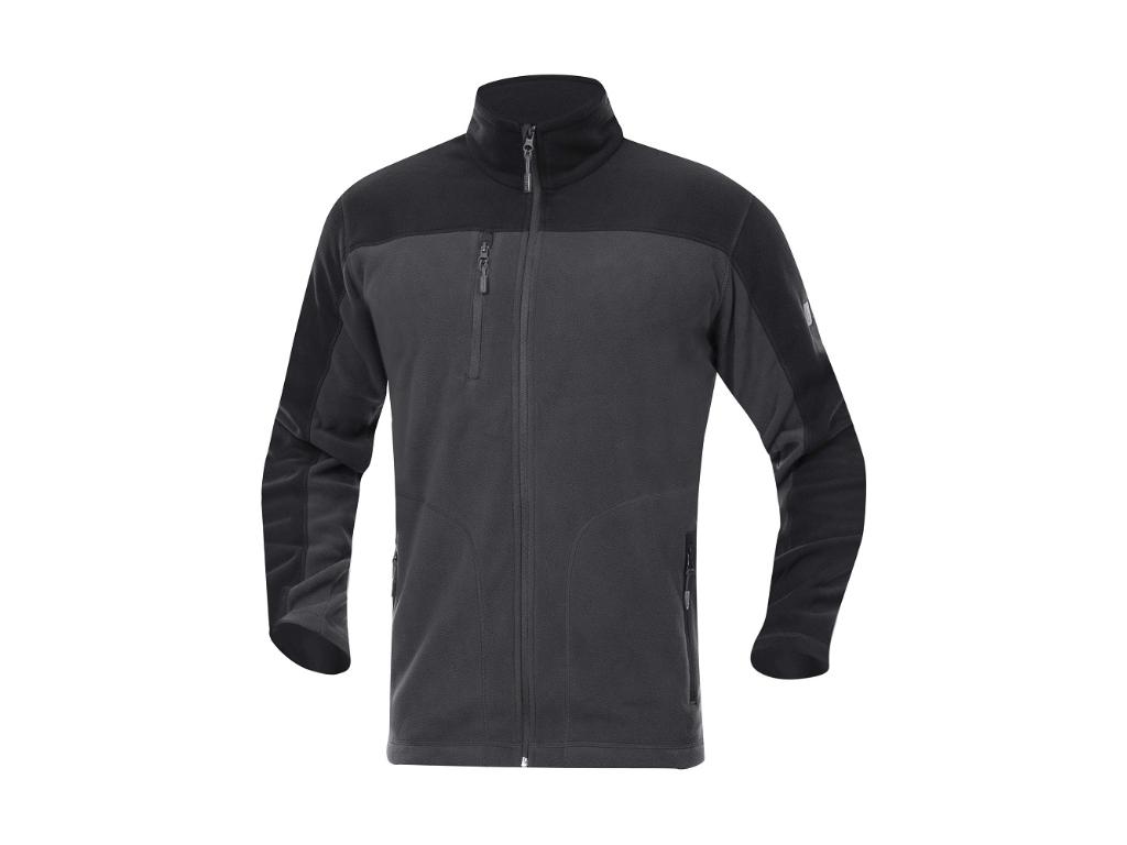 Mikina fleece ARDON®MICHAEL tmavo šedá