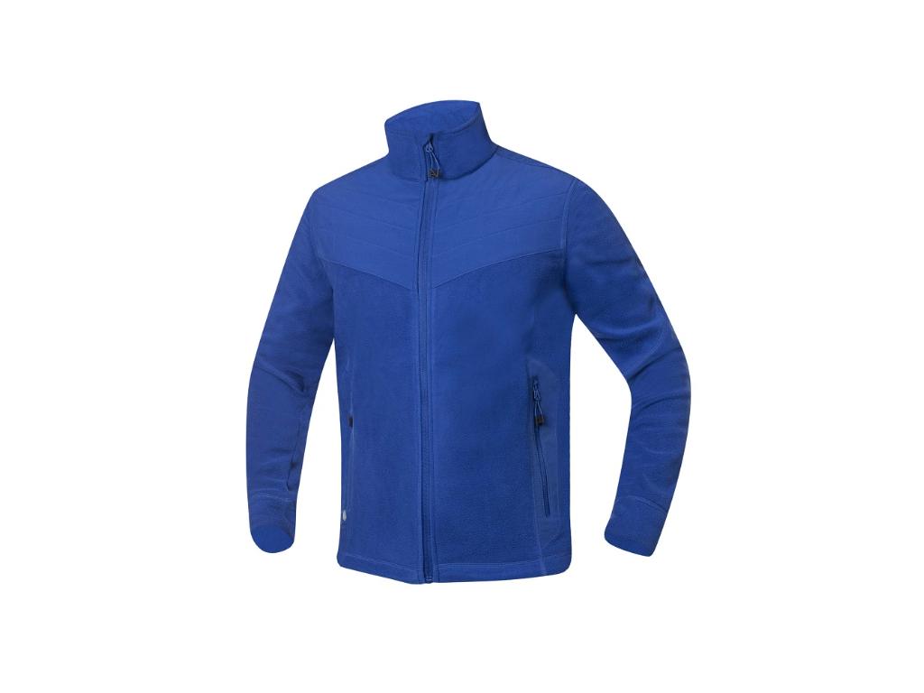 Mikina ARDON®SOFTFLEECE®COMBO stredne modrá royal