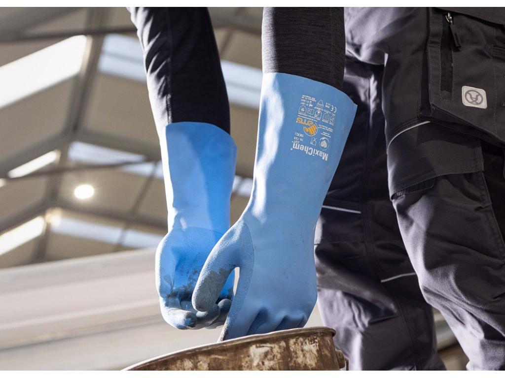 ATG® chemické rukavice MaxiChem® 76-730 - TRItech™