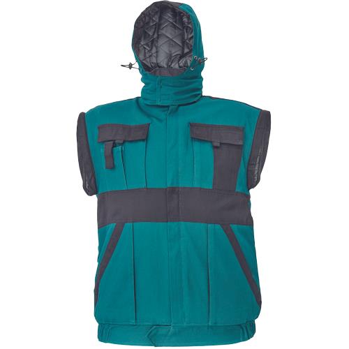 MAX WINTER RFLX bunda zelená/čierna