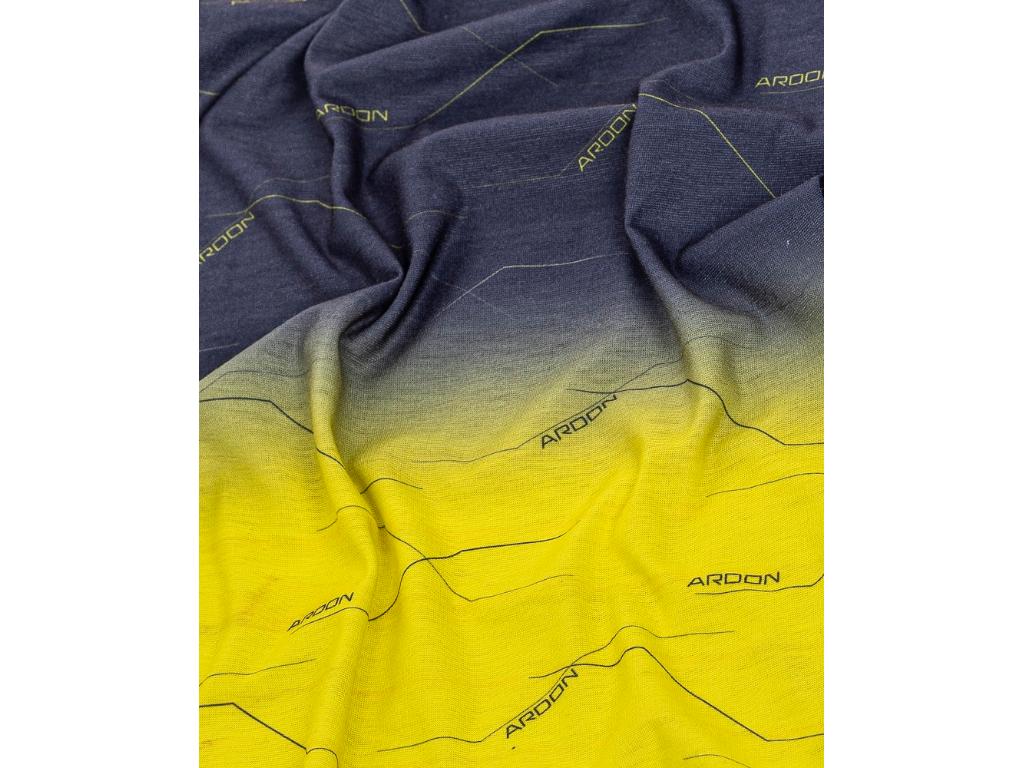 Multifunkční šátek ARDON®CREATRON® antracitová-žlutá
