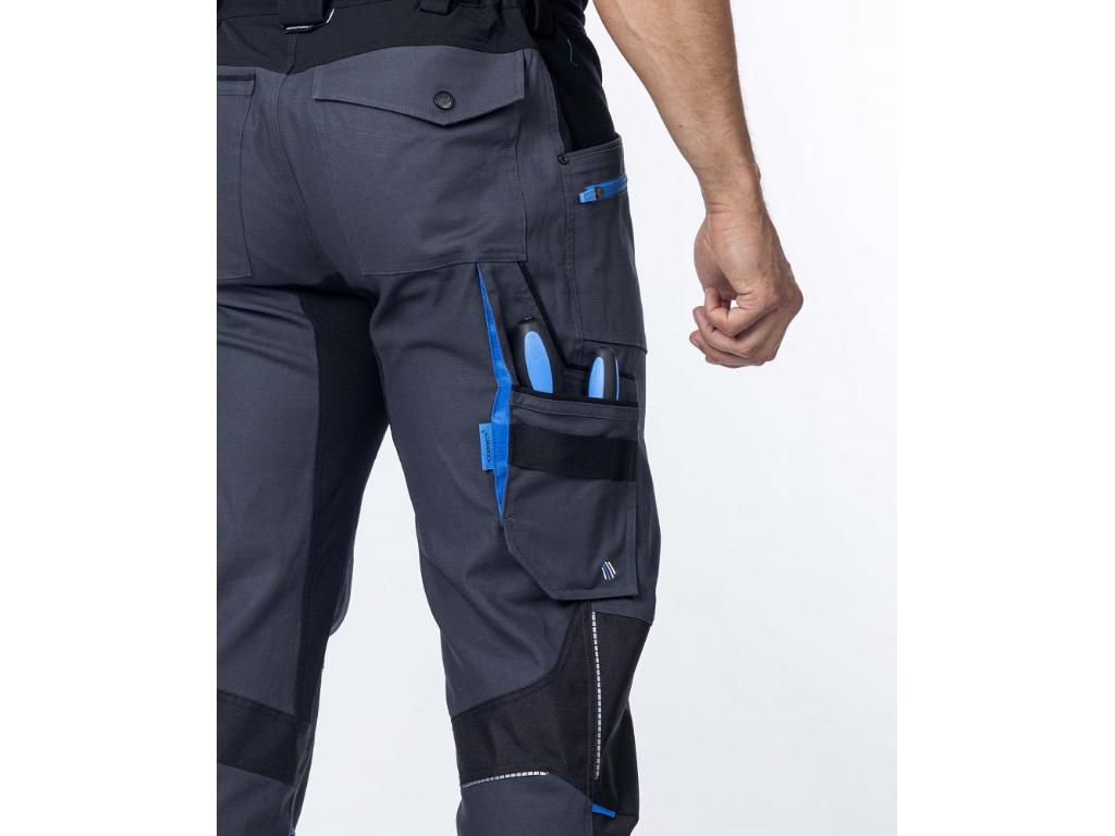 Nohavice na traky ARDON®4Xstretch® tmavo šedá