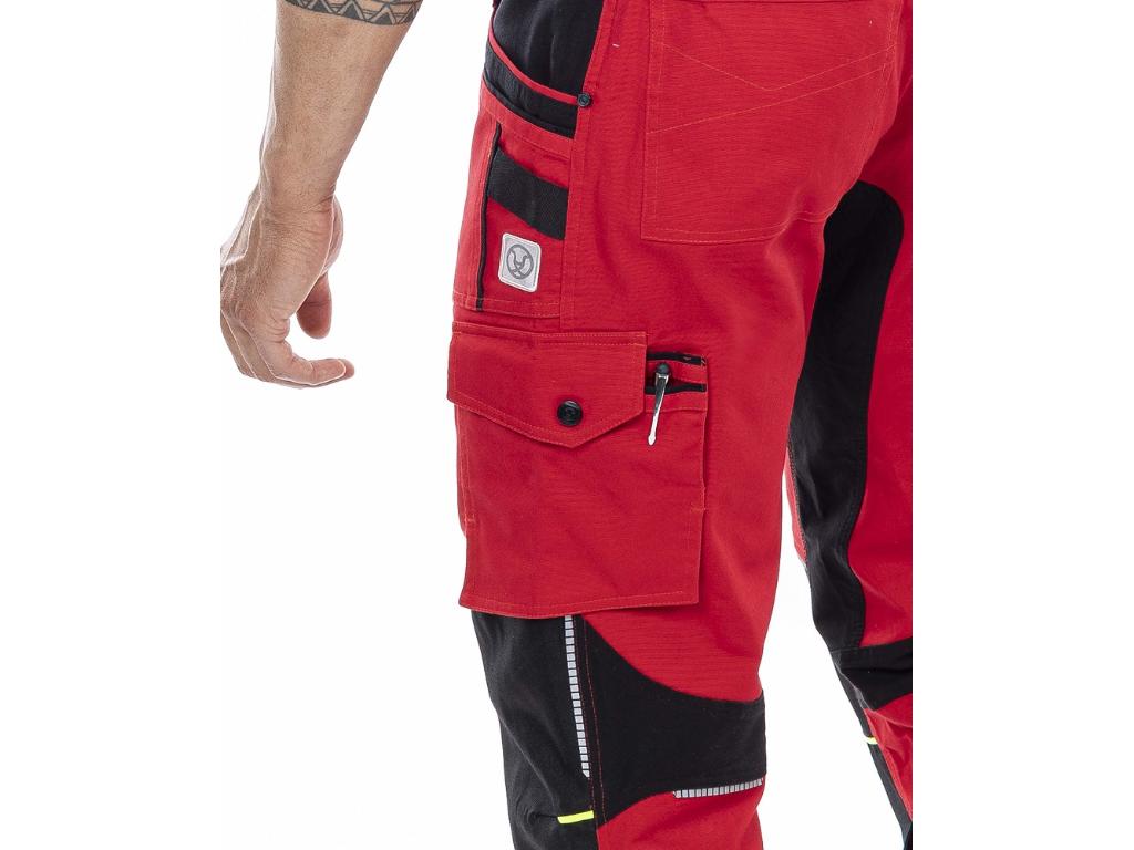 Nohavice ARDON®4Xstretch® červené