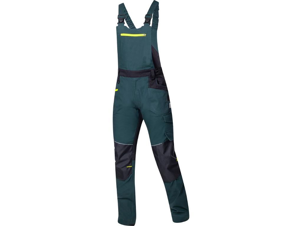 Nohavice na traky ARDON®4Xstretch® tmavo zelené