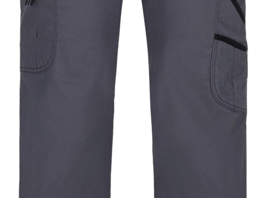 Nohavice ARDON®COOL TREND šedo-čierne predĺžené