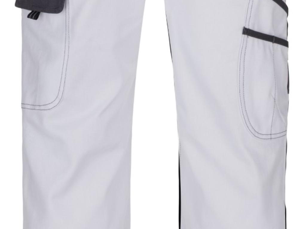 Nohavice ARDON®COOL TREND bielo-šedé