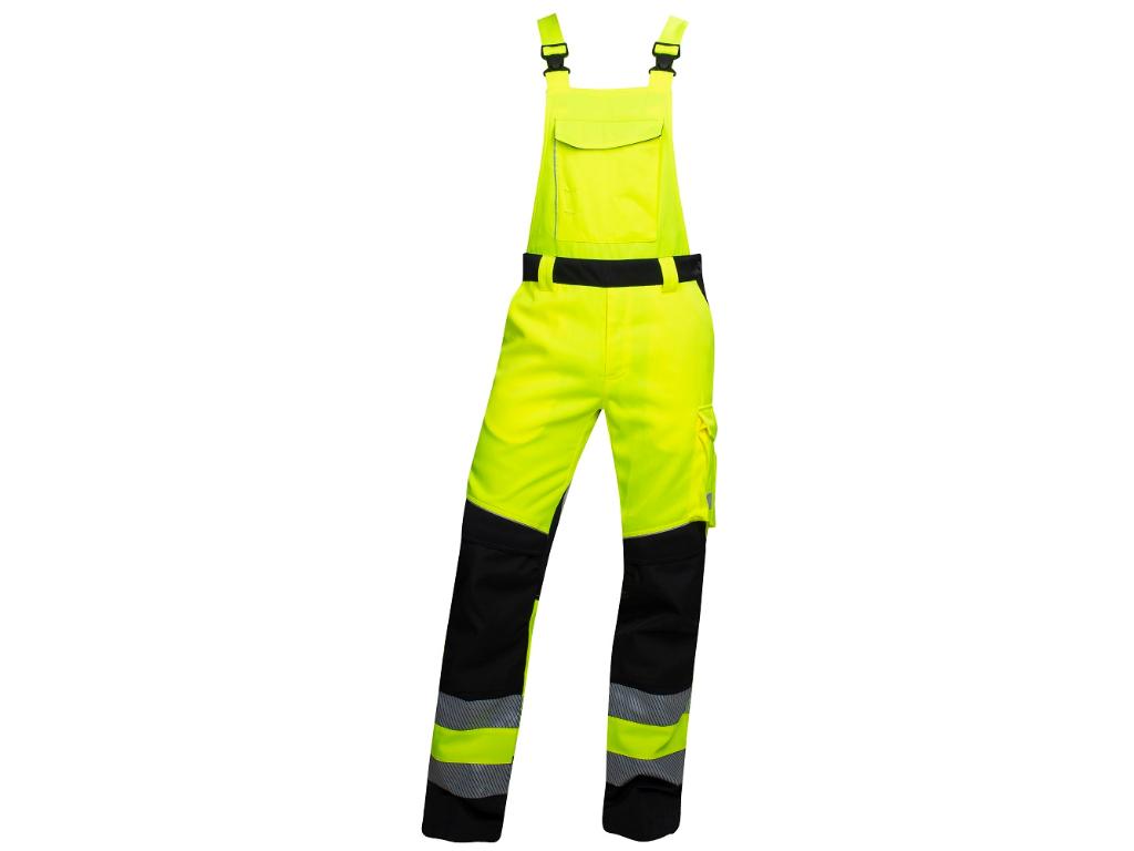 Reflexné nohavice na traky ARDON®SIGNAL+ žlto-čierne