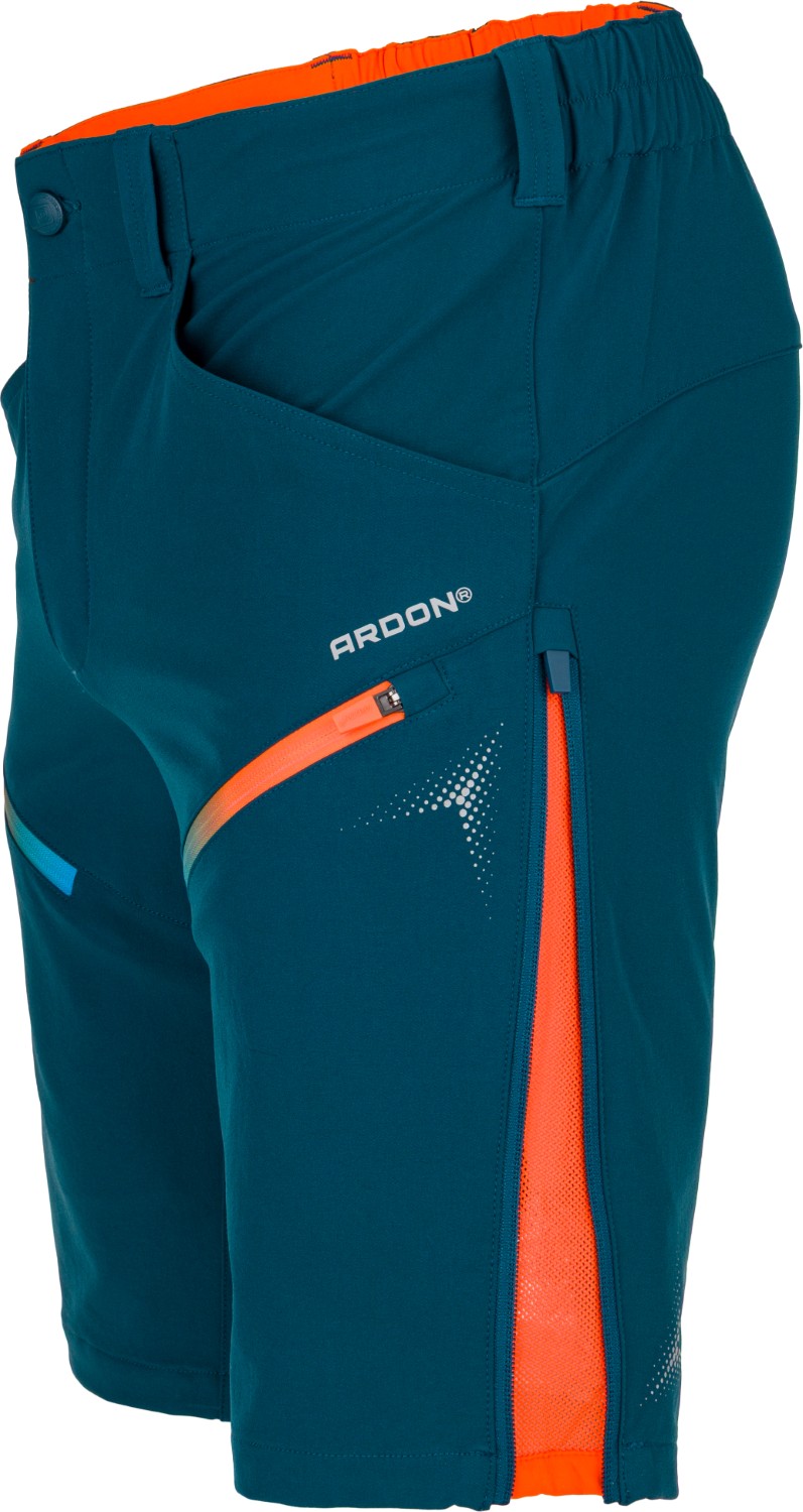 Softshellové kraťasy ARDON®CREATRON® modrá neon