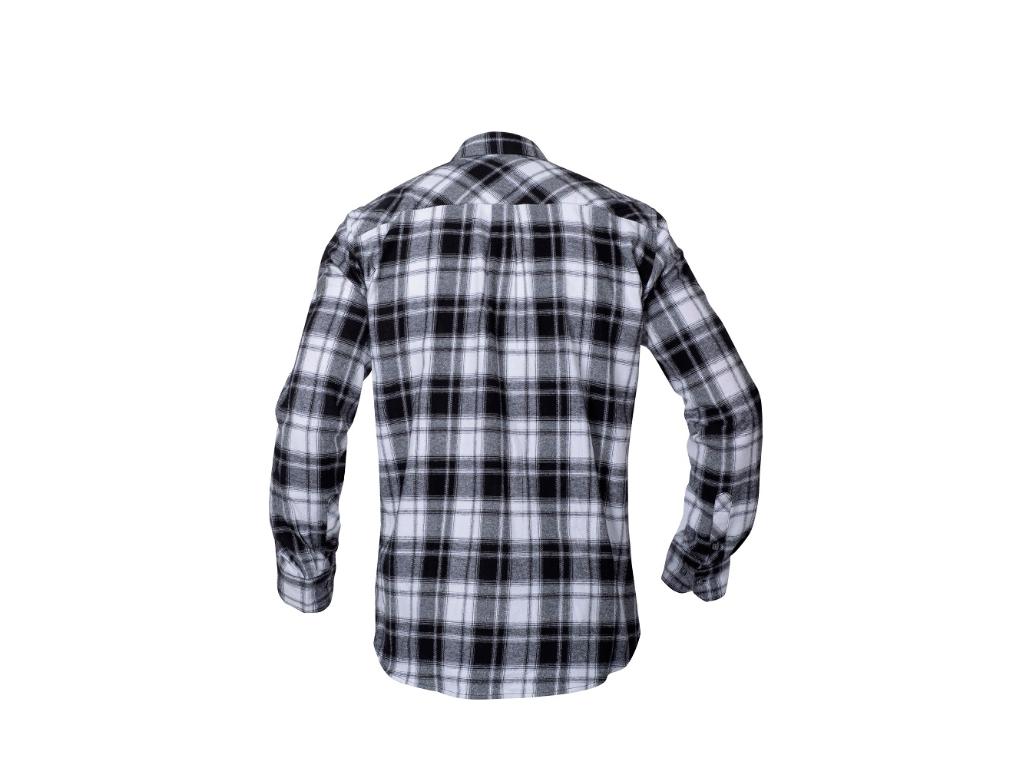 Košeľa ARDON®OPTIFLANNELS čierna