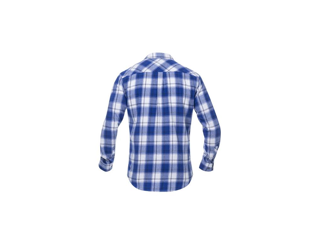 Košeľa ARDON®OPTIFLANNELS stredne modrá royal