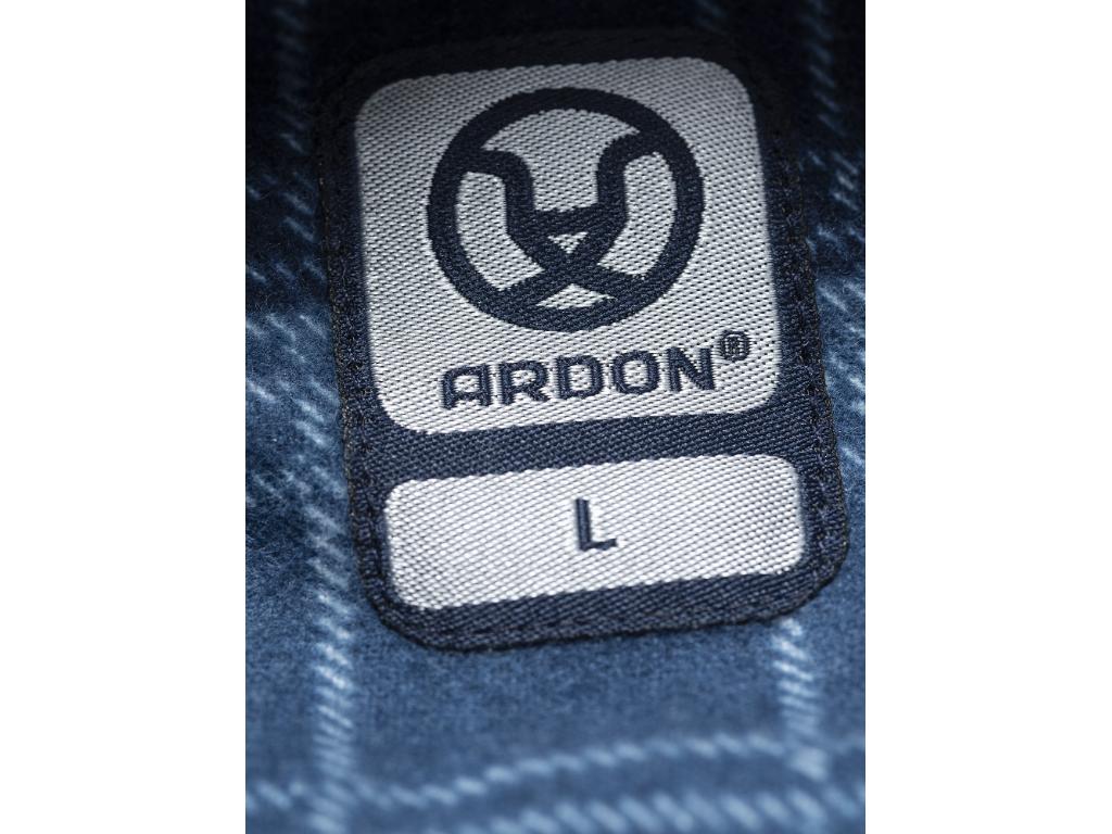 Flanelová košeľa ARDON®URBAN, tm.modrá