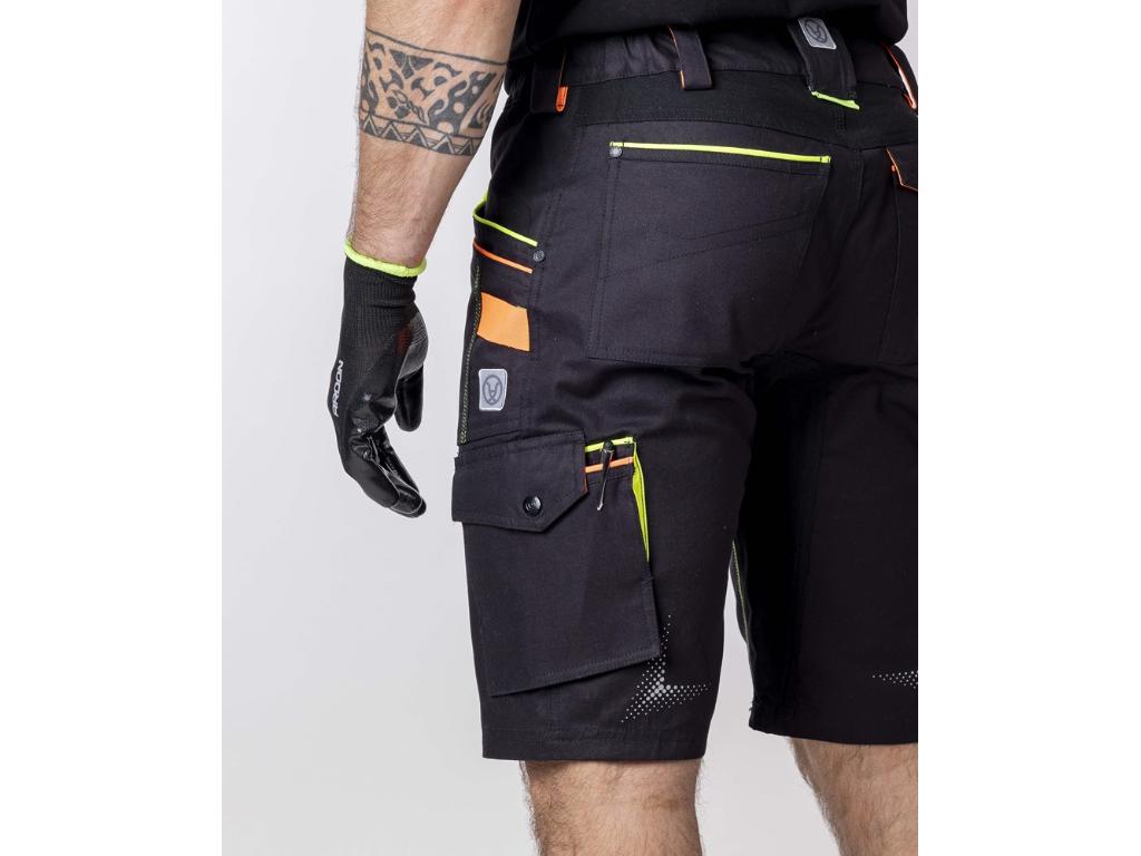 Kraťasy ARDON®CREATRON® čierna neon