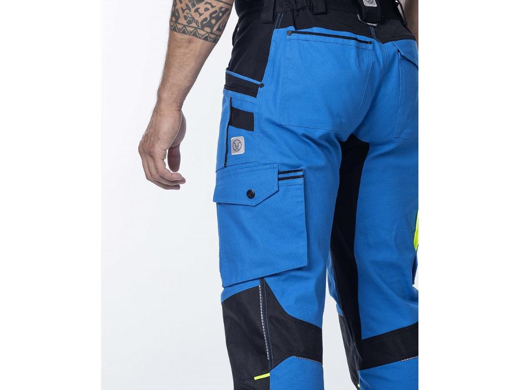 Nohavice s trakmi ARDON®4Xstretch® modrá