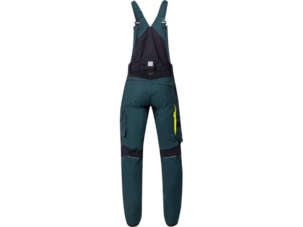 Nohavice na traky ARDON®4Xstretch® tmavo zelené
