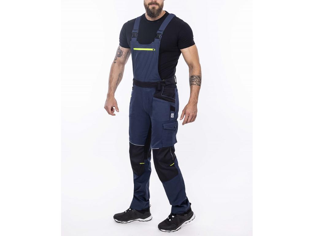 Nohavice na traky ARDON®4Xstretch® tmavo modré