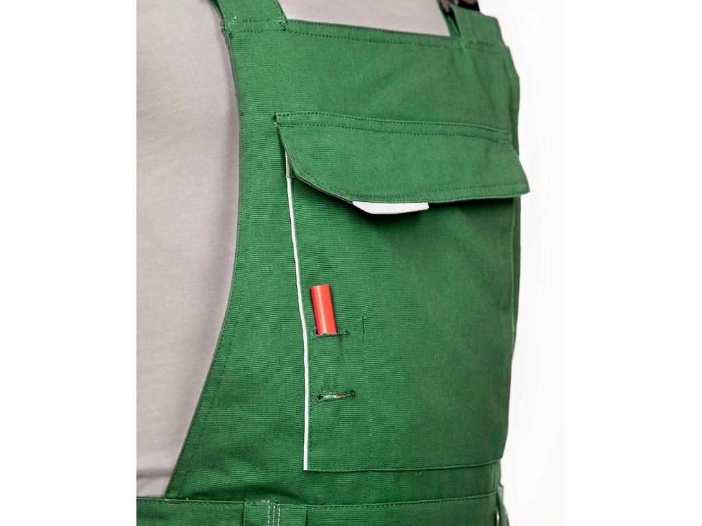 Nohavice na traky ARDON®URBAN+ zelené skrátené