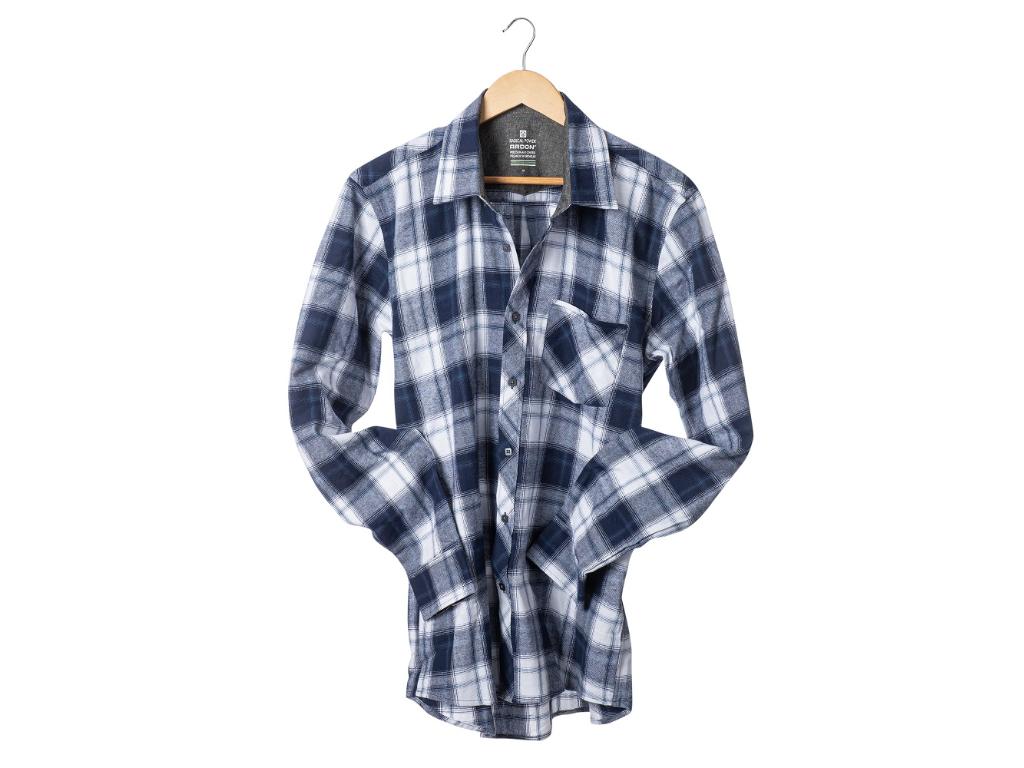 Košeľa ARDON®OPTIFLANNELS modrá