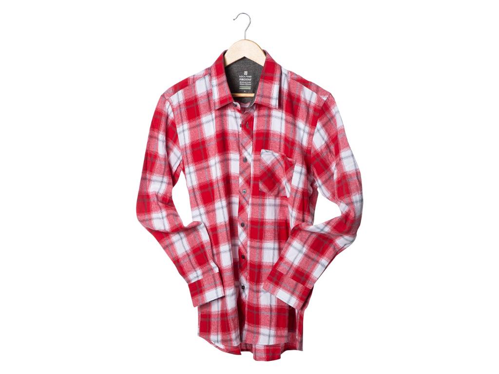 Košeľa ARDON®OPTIFLANNELS červená