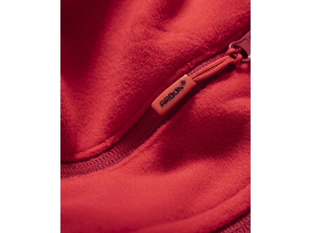 Mikina fleece ARDON®MICHAEL červená