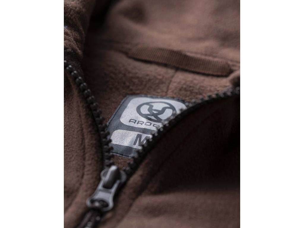 Mikina fleece ARDON®4TECH hnedá