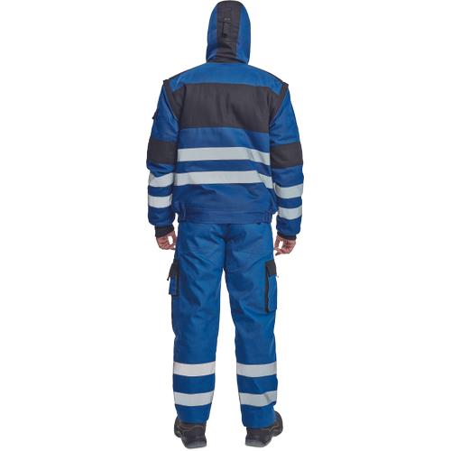MAX WINTER RFLX bunda modrá/čierna