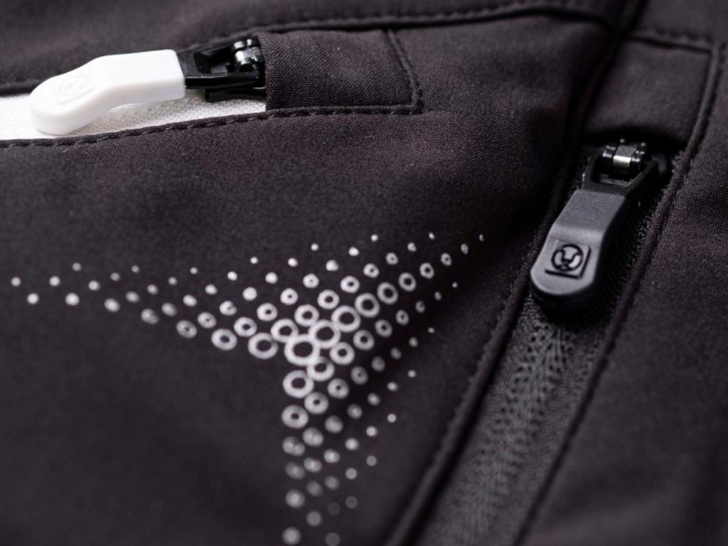Dámské softshellové nohavice ARDON®CREATRON® čierno-modrá