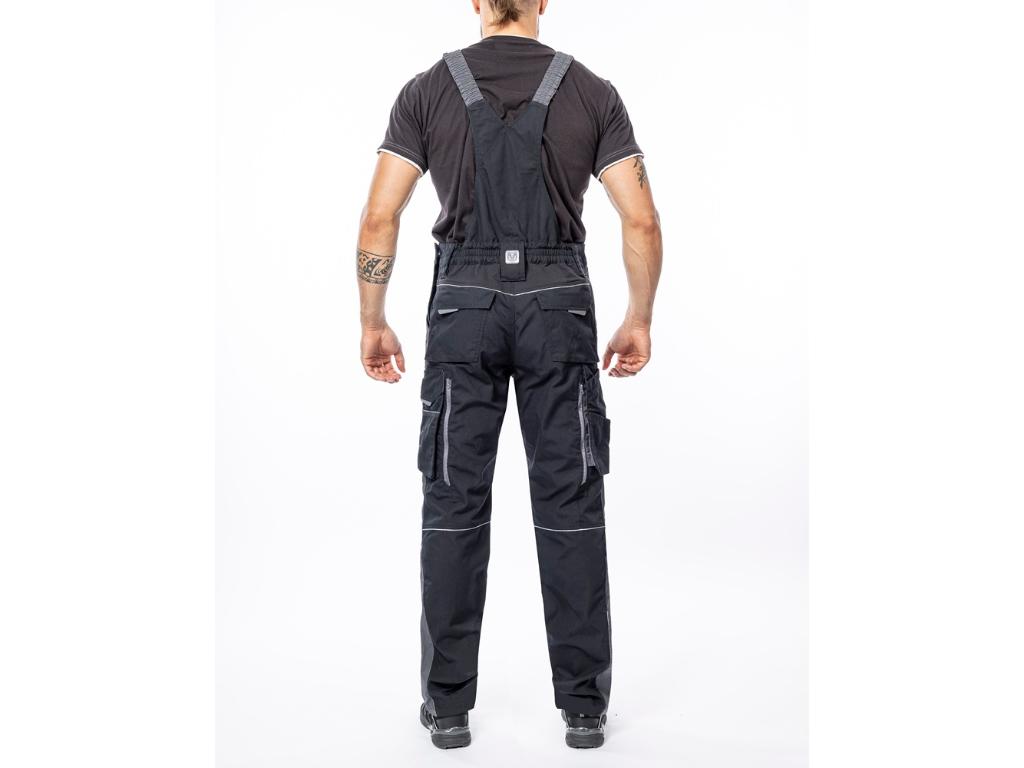 Nohavice na traky ARDON®URBAN+ čierne predĺžené