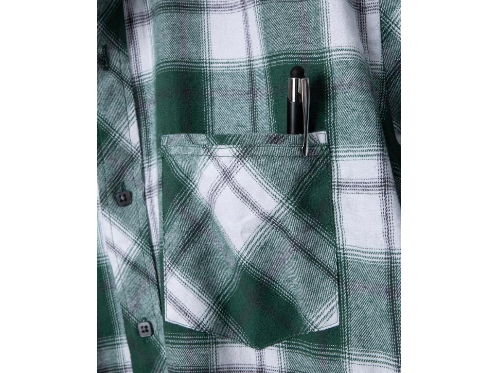 Košeľa ARDON®OPTIFLANNELS zelená