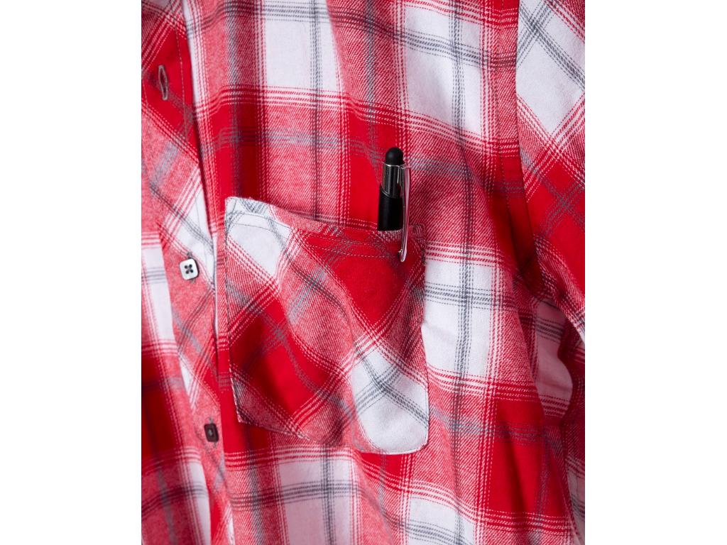 Košeľa ARDON®OPTIFLANNELS červená